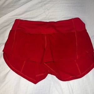 Lululemon speed up short size 2
